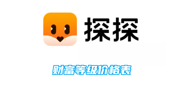 探探财富等级价格表