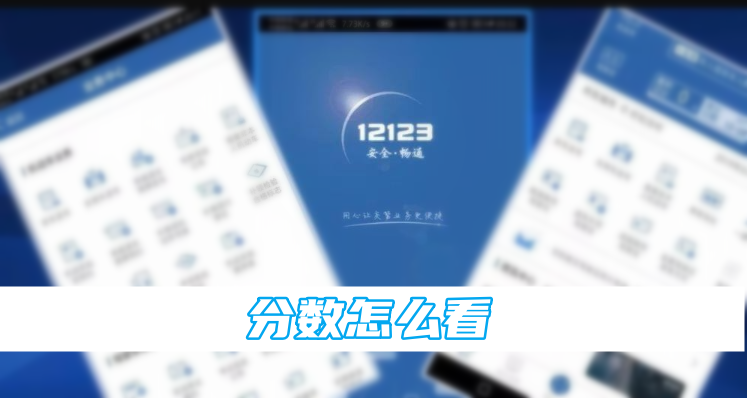 交管12123分数看