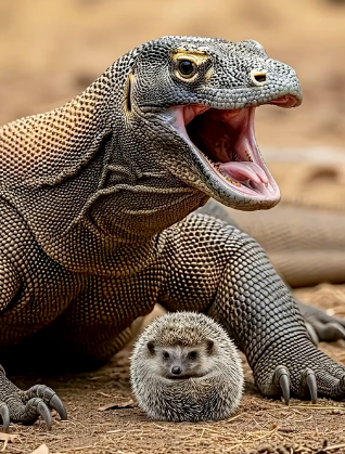 科莫多巨蜥和毒蛇哪个毒性强