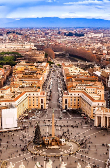 世界上最小的城市排名，梵蒂冈城占地面积0.44平方千米