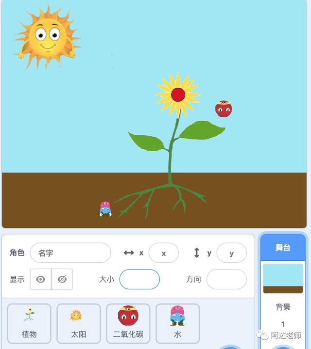 轻松学少儿编程 一分钟学习少儿编程系列-光合作用7