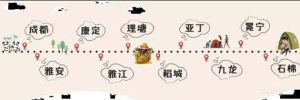 四川自驾游3天最佳路线-11月