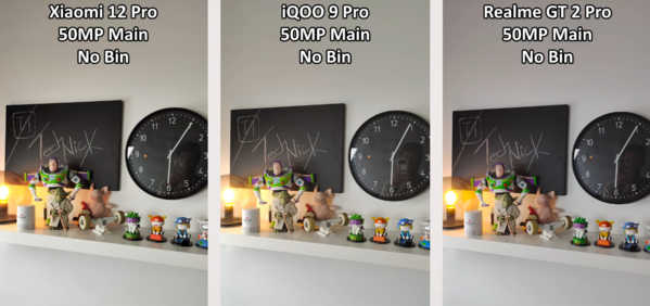 小米12Pro、iQOO9Pro、真我GT2Pro哪个拍照好看