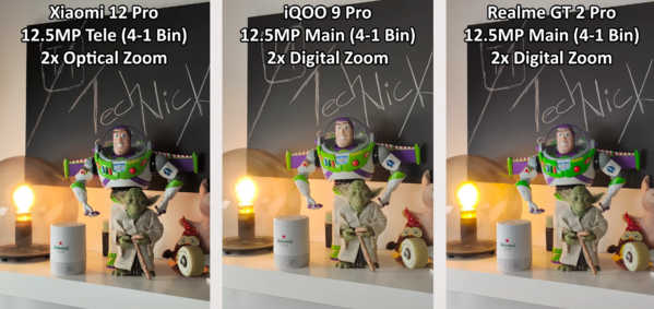 小米12Pro、iQOO9Pro、真我GT2Pro哪个拍照好看