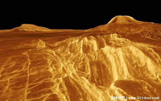 宇宙中让人失望的炼狱 金星遍布10万多座火山(环境恶劣)