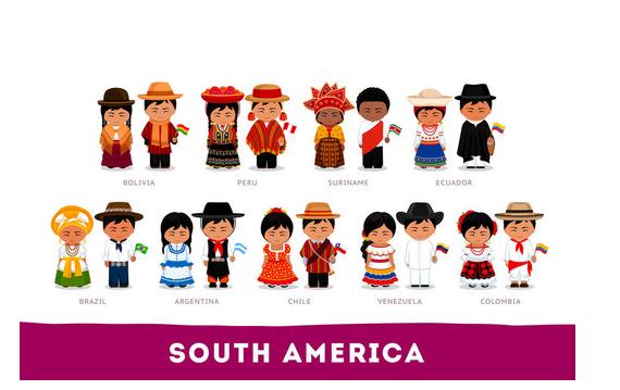 南美洲语言以什么为主？南美洲服饰有什么样的特点
