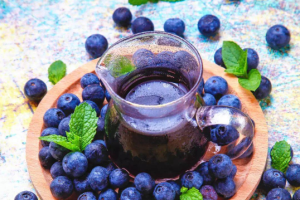 蓝莓榨汁为什么会凝固1