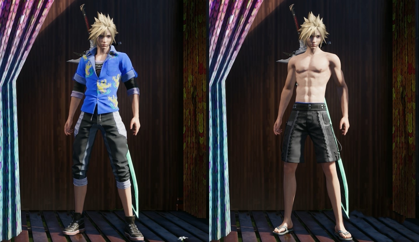 最后幻想7重生泳装获取合集大全