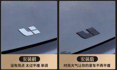 车标颜色可以改黑吗？