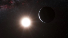 星球会漂在太空星球呈圆盘状保持稳定