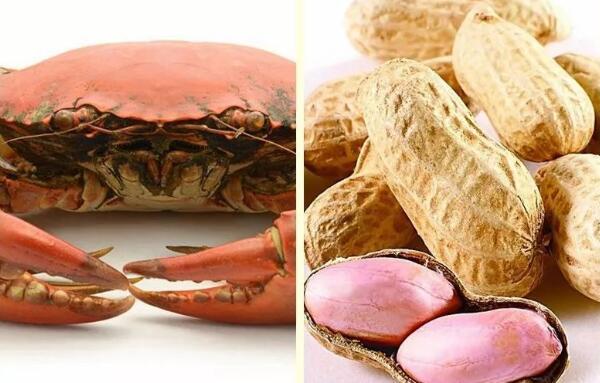 花生和螃蟹能不能一起吃?